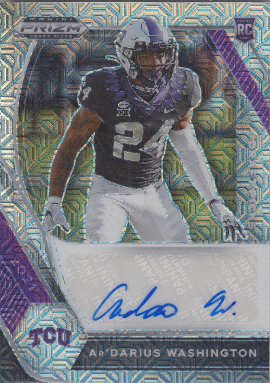 Ar'Darius Washington [Mojo Prizm] #DPA-ARD