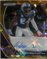 Ar'Darius Washington [Orange Ice Prizm] #DPA-ARD