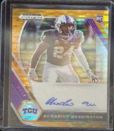 Ar'Darius Washington [Orange Pulsar Prizm] #DPA-ARD
