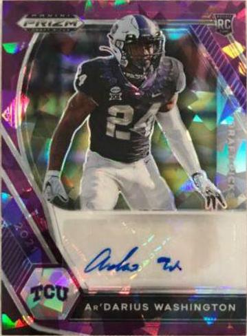 Ar'Darius Washington [Purple Ice Prizm] #DPA-ARD