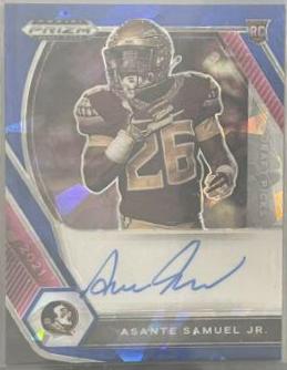 Asante Samuel Jr. [Blue Ice Prizm] #DPA-ASA