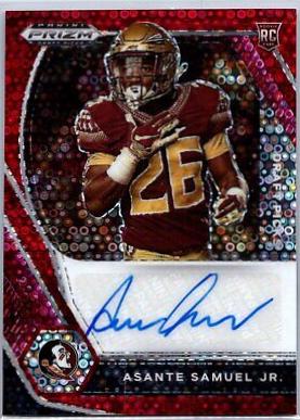 Asante Samuel Jr. [Red Circles Prizm] #DPA-ASA