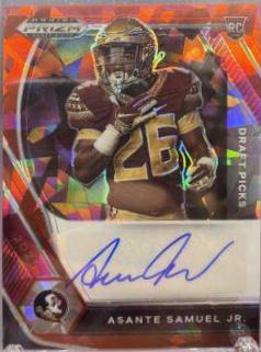 Asante Samuel Jr. [Red Ice Prizm] #DPA-ASA