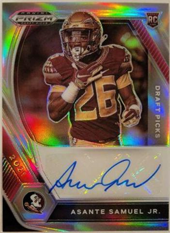 Asante Samuel Jr. [Silver Prizm] #DPA-ASA