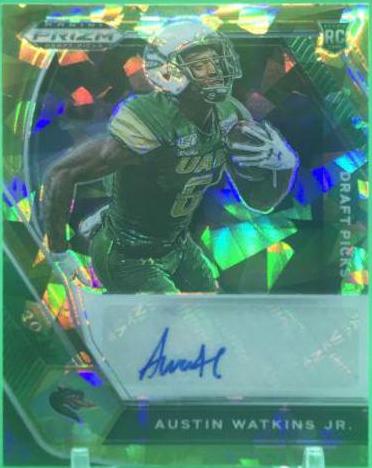 Austin Watkins Jr. [Gold Ice Prizm] #DPA-AWA