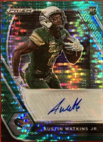 Austin Watkins Jr. [Green Pulsar Prizm] #DPA-AWA