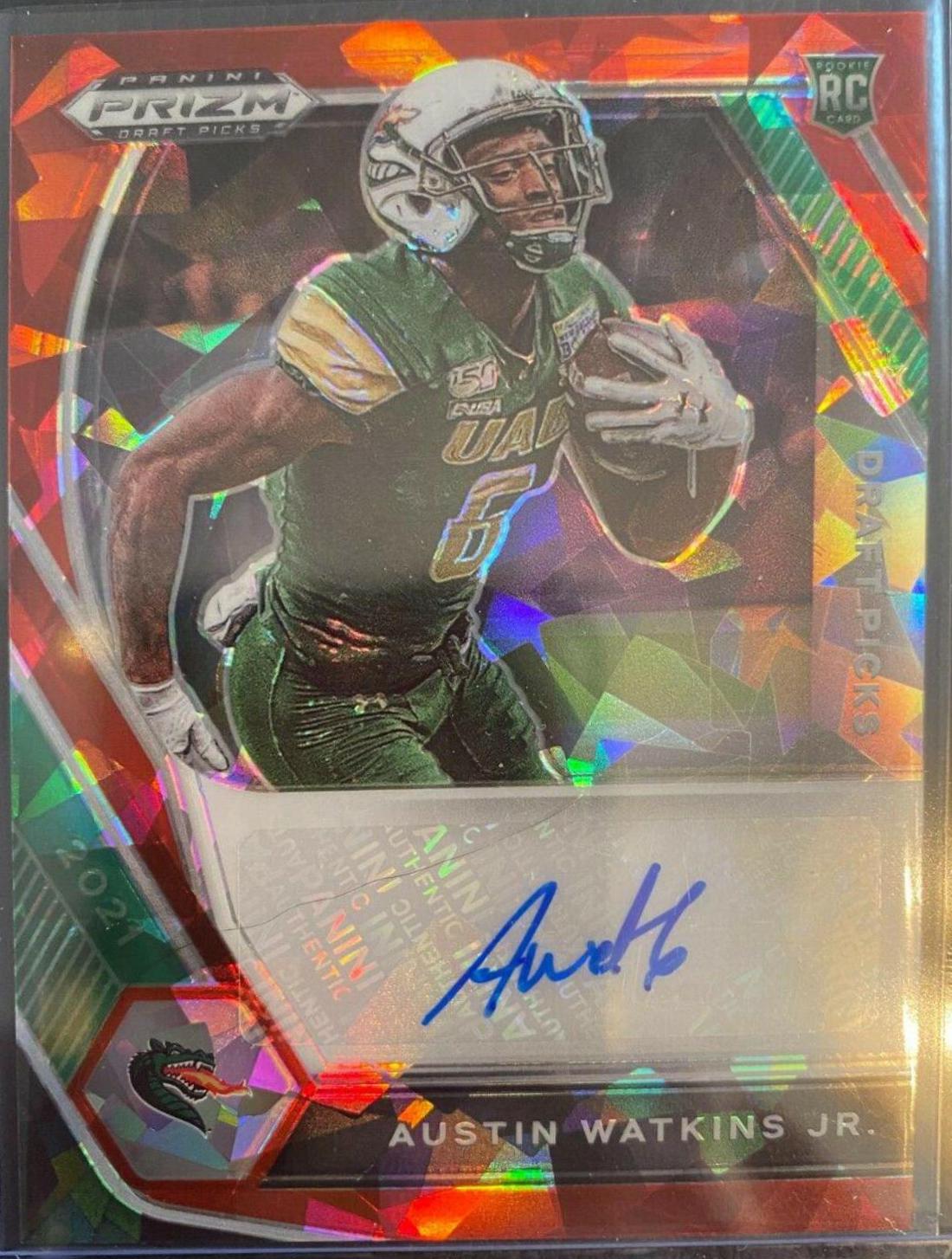 Austin Watkins Jr. [Red Ice Prizm] #DPA-AWA