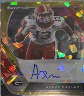 Azeez Ojulari [Gold Prizm] #DPA-AOJ