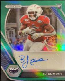 BJ Emmons [Green Prizm] #DPA-BJE