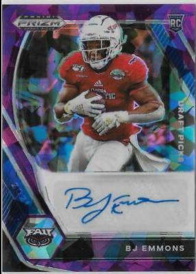 BJ Emmons [Purple Ice Prizm] #DPA-BJE