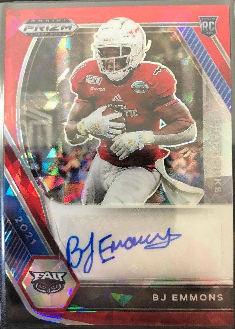 BJ Emmons [Red Ice Prizm] #DPA-BJE