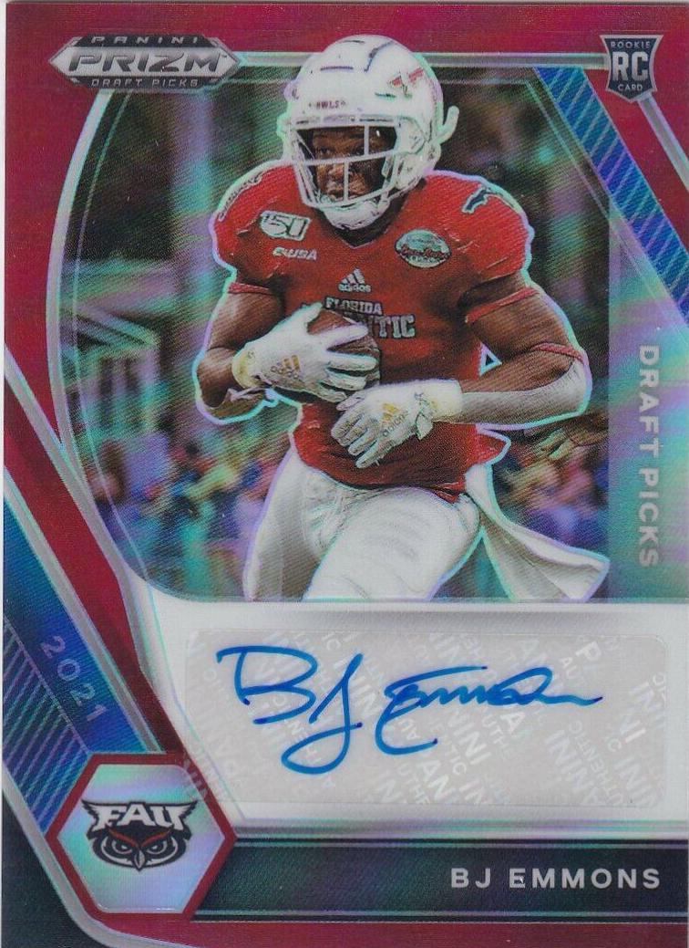 BJ Emmons [Red Prizm] #DPA-BJE