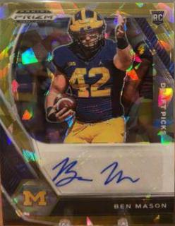 Ben Mason [Gold Ice Prizm] #DPA-BMA