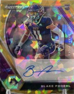 Blake Proehl [Gold Ice Prizm] #DPA-BPR