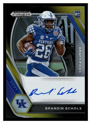 Brandin Echols [Black Gold Prizm] #DPA-BRA