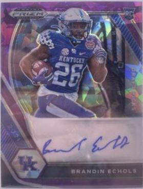 Brandin Echols [Blue Ice Prizm] #DPA-BRA