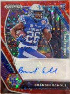 Brandin Echols [Red Circles Prizm] #DPA-BRA