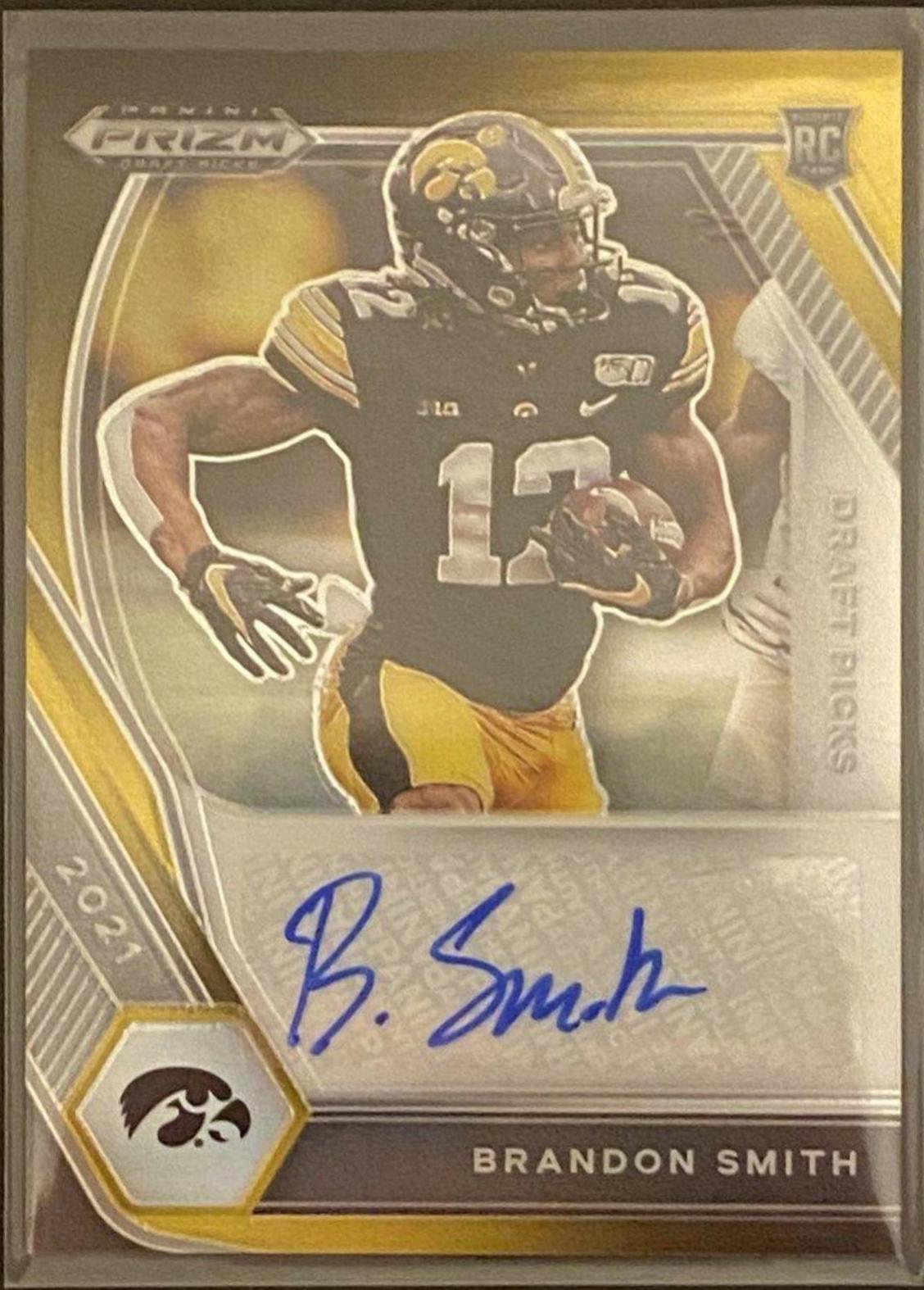 Brandon Smith [Black Gold Prizm] #DPA-BRS