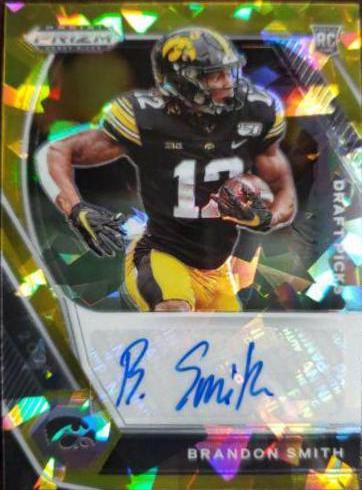 Brandon Smith [Gold Ice Prizm] #DPA-BRS