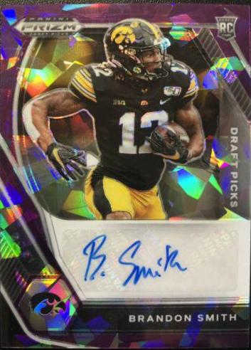 Brandon Smith [Purple Ice Prizm] #DPA-BRS