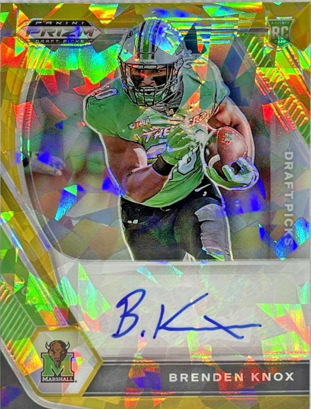 Brenden Knox [Gold Ice Prizm] #DPA-BKN