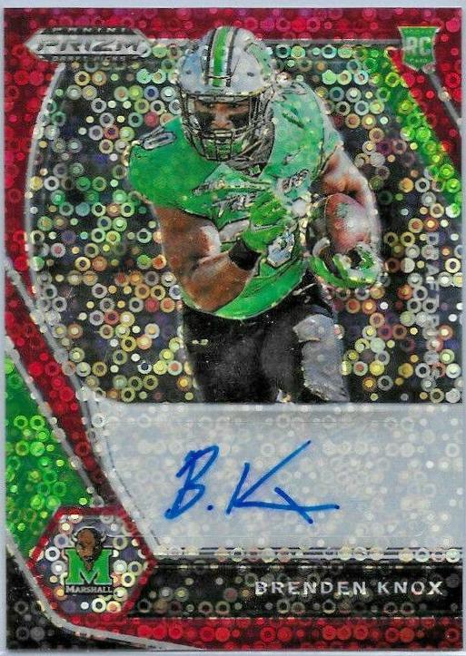 Brenden Knox [Red Circles Prizm] #DPA-BKN