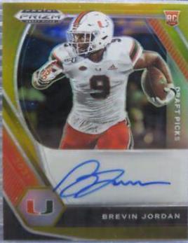 Brevin Jordan [Gold Prizm] #DPA-BRJ
