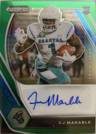 CJ Marable [Green Prizm] #DPA-CJM