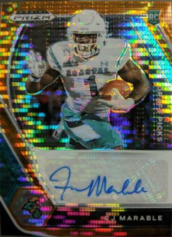 CJ Marable [Orange Pulsar Prizm] #DPA-CJM