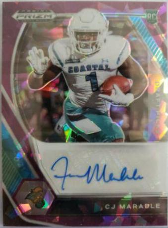 CJ Marable [Purple Ice Prizm] #DPA-CJM