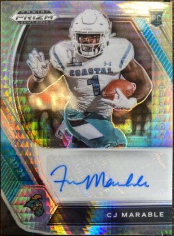 CJ Marable [Silver Prizm] #DPA-CJM