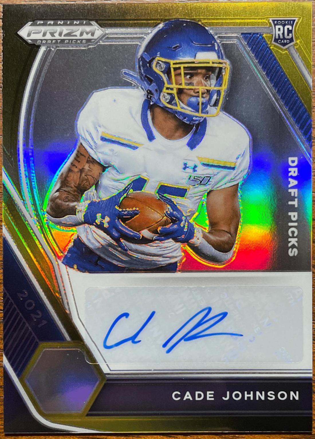 Cade Johnson [Black Gold Prizm] #DPA-CAD