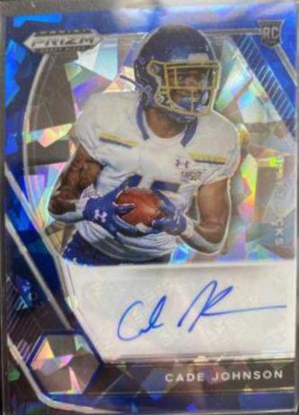 Cade Johnson [Blue Ice Prizm] #DPA-CAD