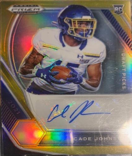 Cade Johnson [Gold Prizm] #DPA-CAD
