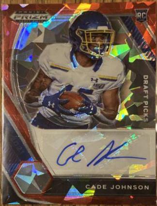 Cade Johnson [Red Ice Prizm] #DPA-CAD