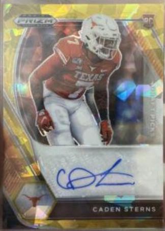 Caden Sterns [Gold Ice Prizm] #DPA-CAD