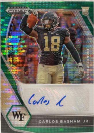 Carlos Basham Jr. [Green Pulsar Prizm] #DPA-CBA