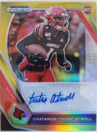 Chatarius 'Tutu' Atwell [Gold Prizm] #DPA-CTA