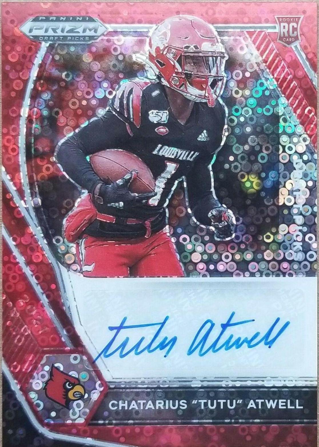 Chatarius 'Tutu' Atwell [Red Circles Prizm] #DPA-CTA