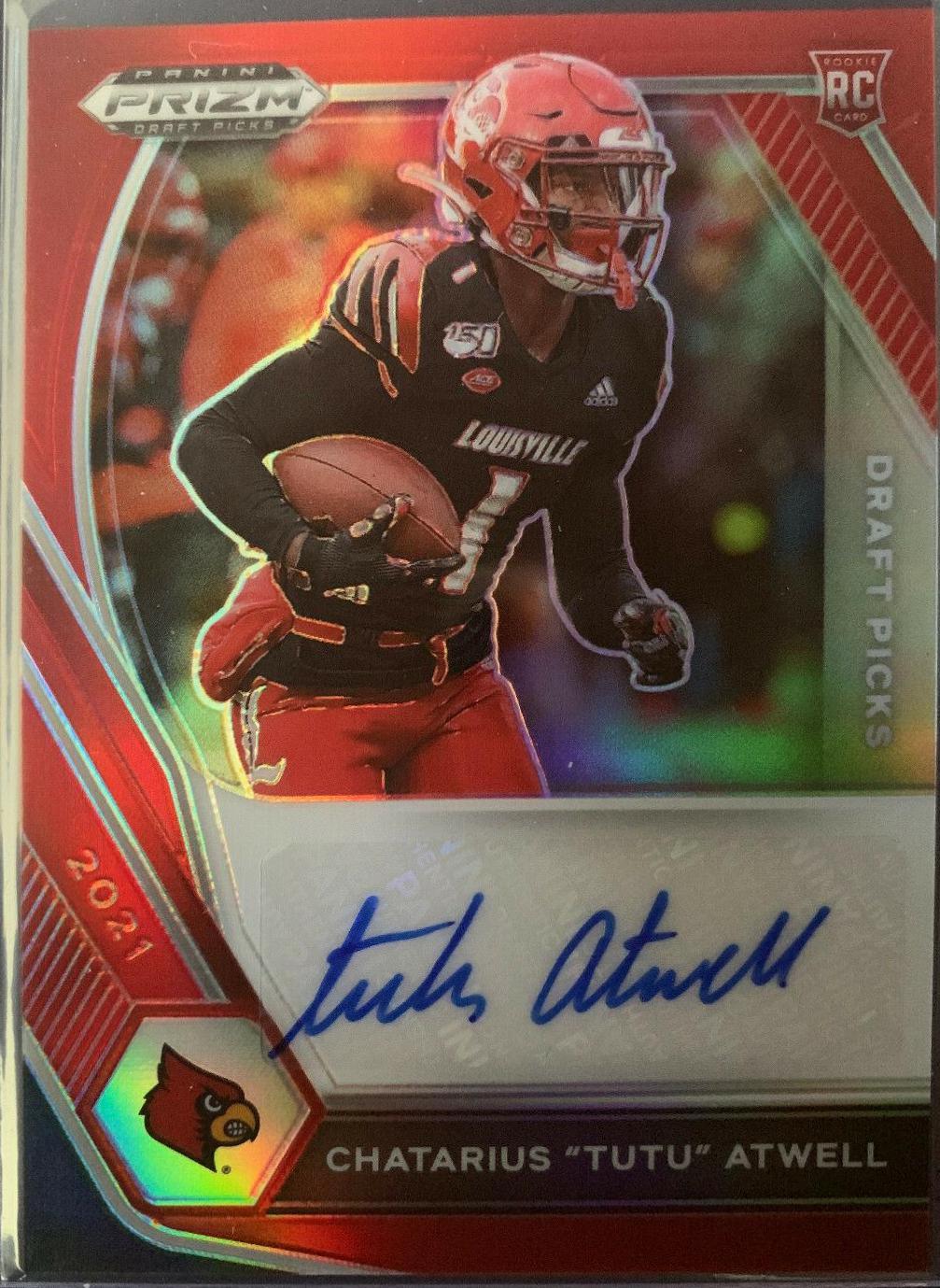 Chatarius 'Tutu' Atwell [Red Prizm] #DPA-CTA