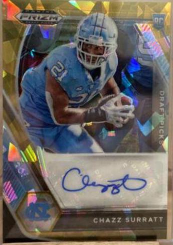 Chazz Surratt [Gold Ice Prizm] #DPA-CAZ