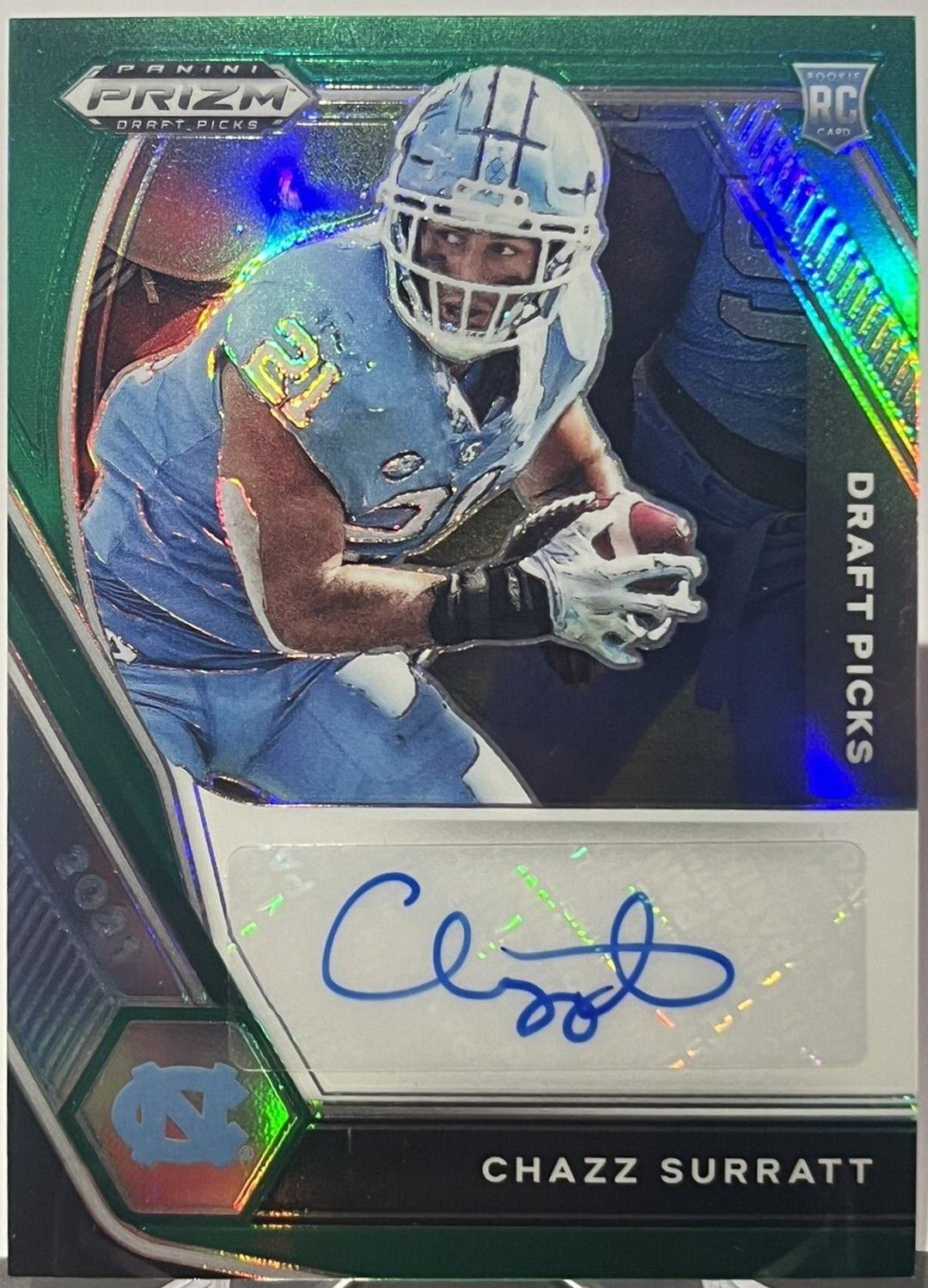 Chazz Surratt [Green Prizm] #DPA-CAZ