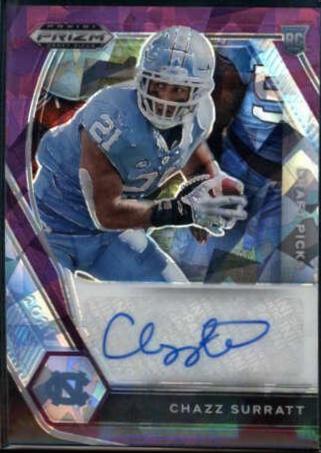 Chazz Surratt [Purple Ice Prizm] #DPA-CAZ
