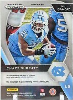 Chazz Surratt [Red Pulsar Prizm] #DPA-CAZ