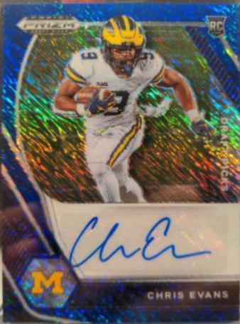 Chris Evans [Blue Shimmer Prizm] #DPA-CEV