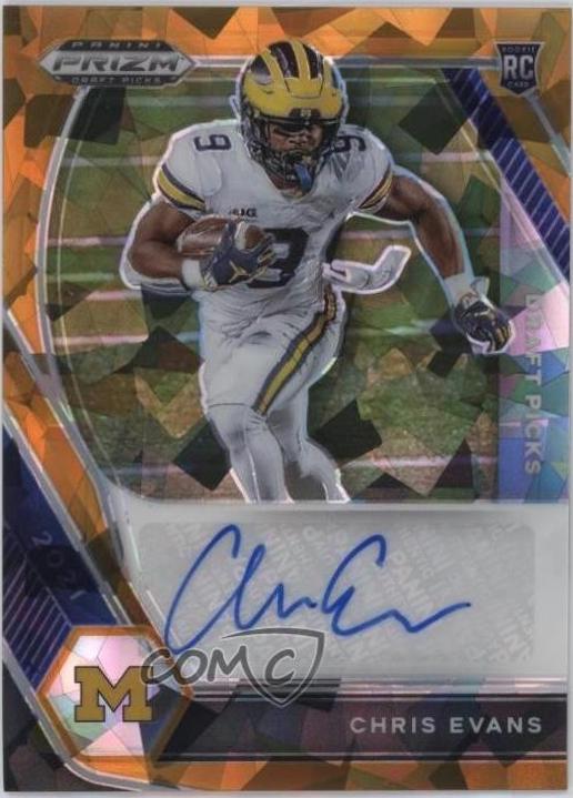 Chris Evans [Orange Ice Prizm] #DPA-CEV