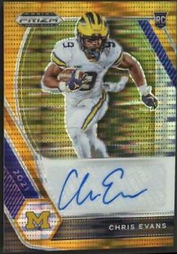 Chris Evans [Orange Pulsar Prizm] #DPA-CEV