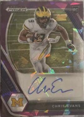 Chris Evans [Purple Ice Prizm] #DPA-CEV
