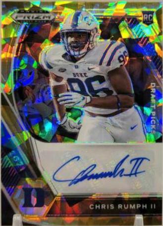 Chris Rumph II [Gold Ice Prizm] #DPA-CRU