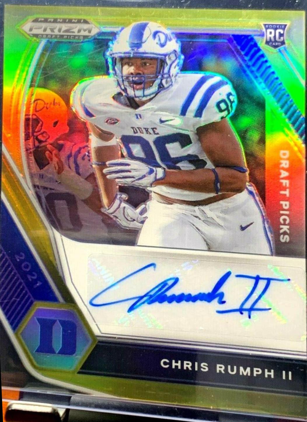 Chris Rumph II [Gold Prizm] #DPA-CRU